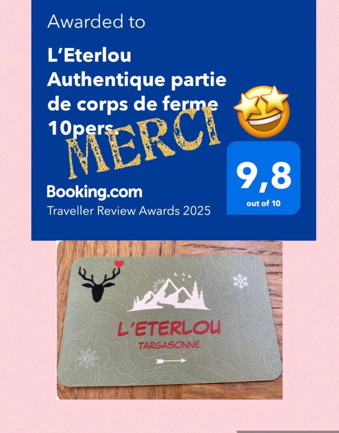 L'Eterlou Authentique Partie De Corps De Ferme 10Pers. Vila Targassonne Exterior foto